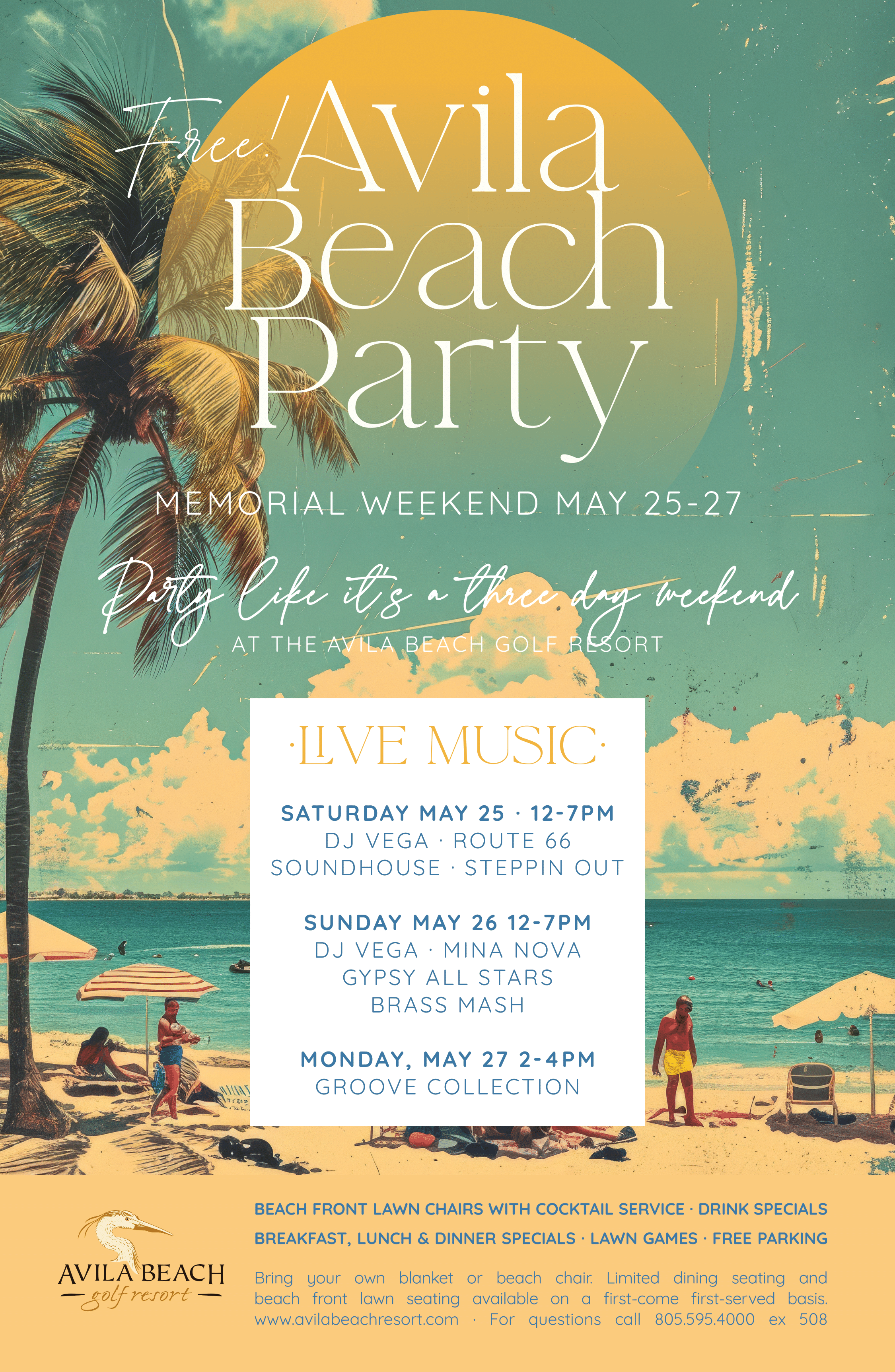 Memorial Beach Party