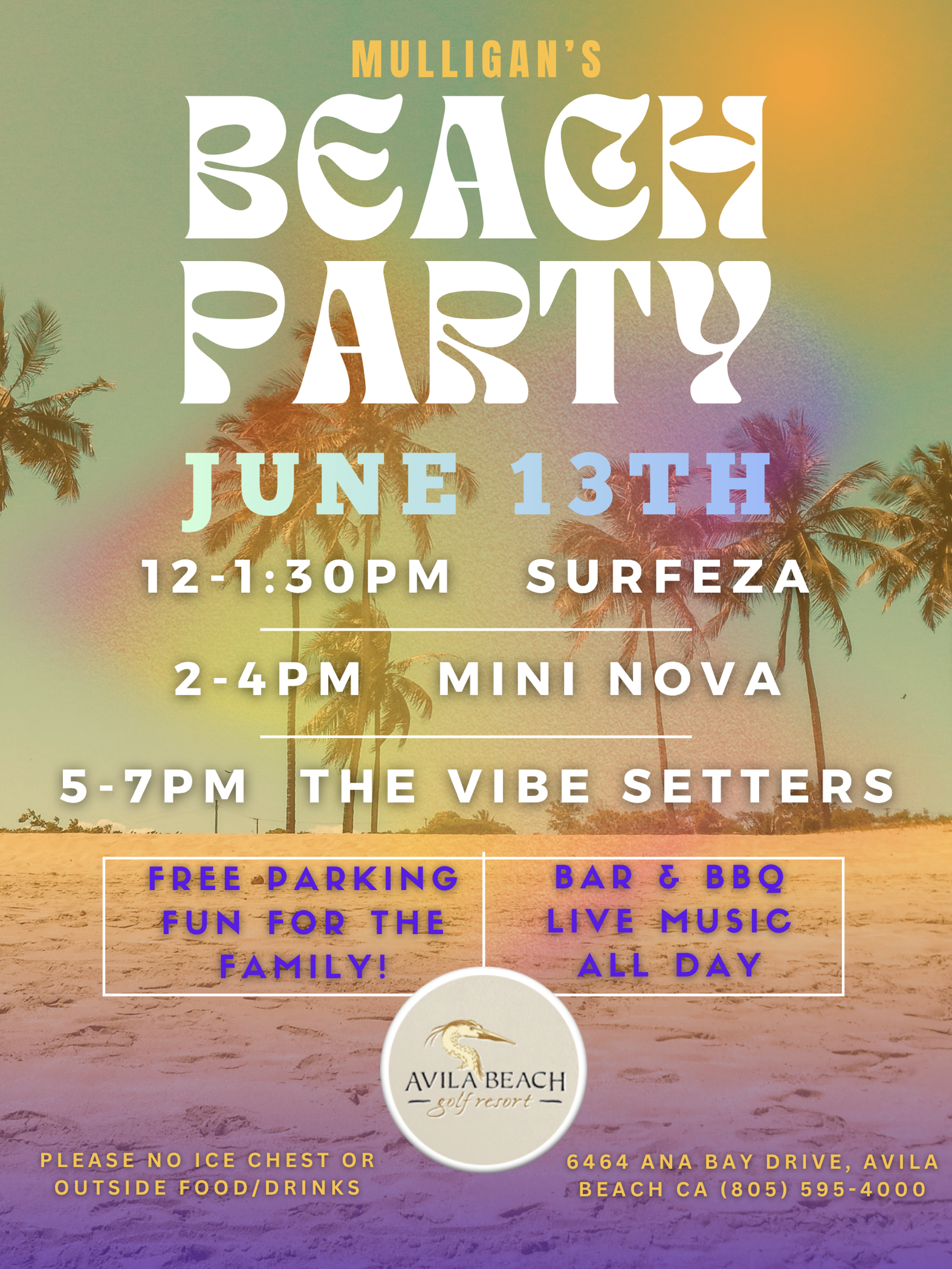 Beach Party June 13th